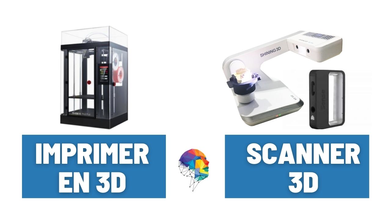 Imprimer en 3D : La nécessité d'un scanner 3D - & une idépendance totale